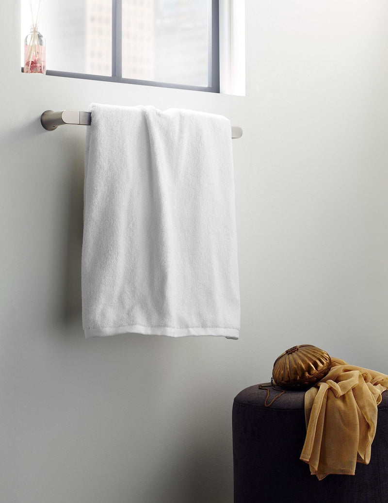Moen Genta LX Brushed Nickel Modern 18-Inch Single Kitchen or Bathroom Towel Bar, BH3818BN 18 Inch