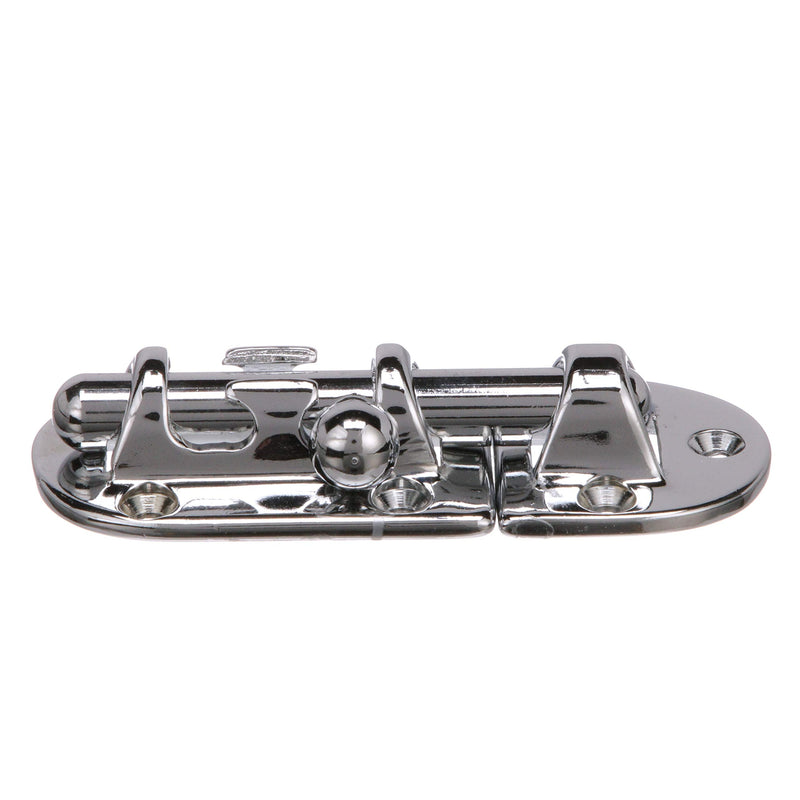 Seachoice Marine-Grade Barrel Bolt, Chrome-Plated Cast Brass 3-5/8 In. x 1-1/8 In.