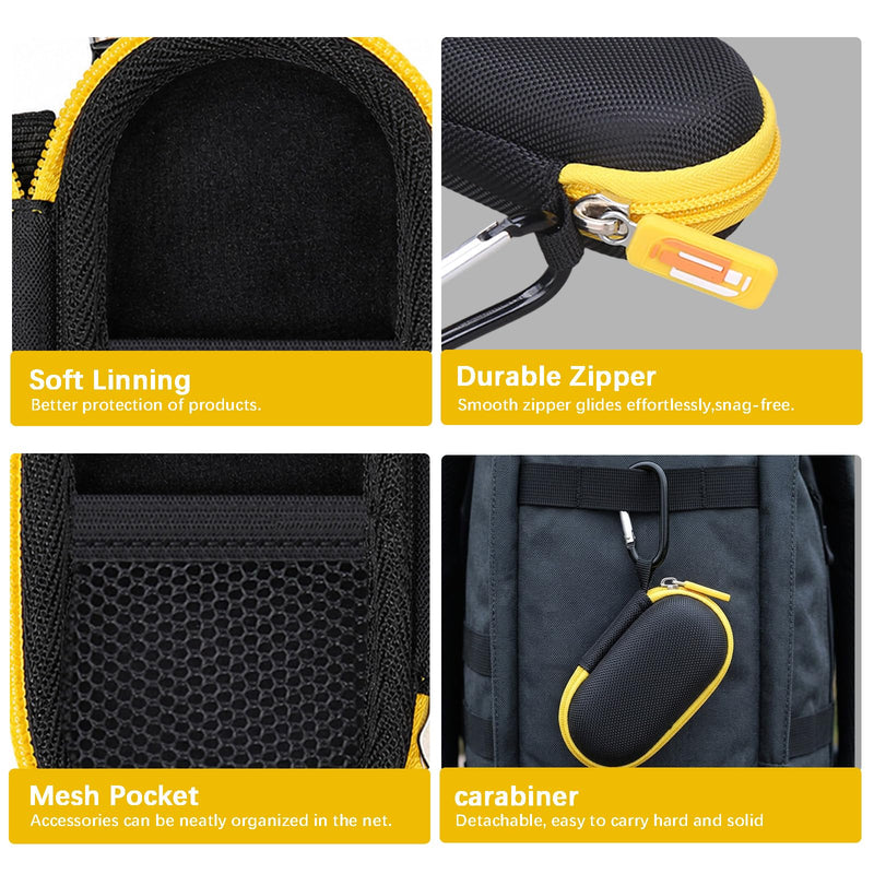 Security Key Carry Case Compatible with Yubico YubiKey 5Ci NFC, 5Ci, NFC, 5 Nano, 5 NFC, for Yubico 5C NFC, OnlyKey FIDO2, FIDO, U2F, Thetis,YubiKey Bio, Pocket for More Security Keys