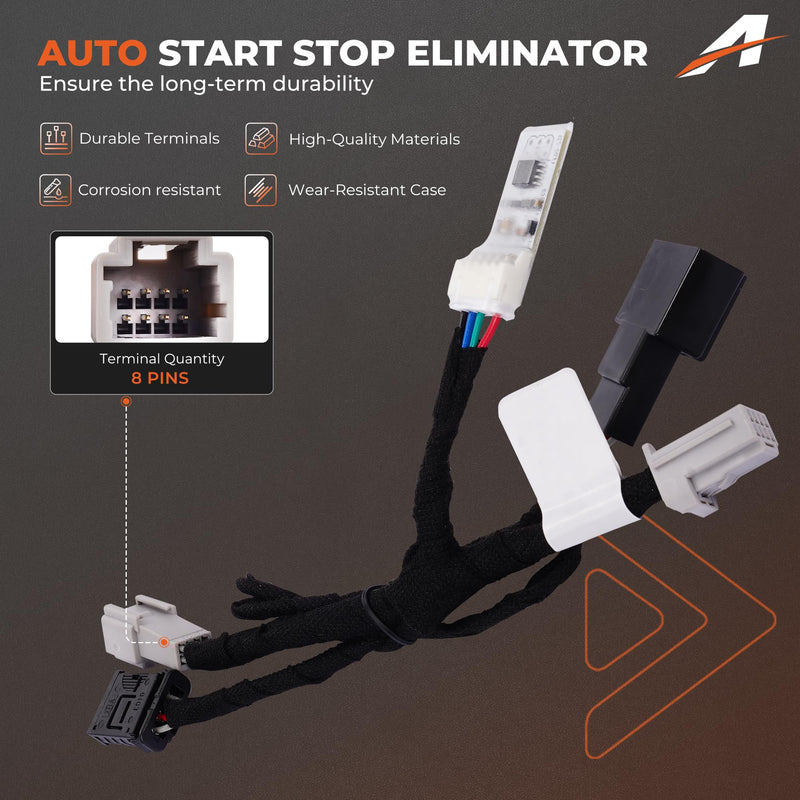 Auto Start Stop Eliminator Compatible with Nissan Frontier 2025-2026 Accessories, Plug and Play Easy Install Autostop Eliminator - Essential 2025 2026 Frontier Accessories