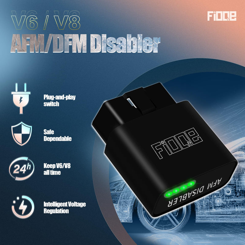AFM/DFM Disabler Active Fuel Management AFM Disable Device For GM V6&V8 Motors for Chevy Avalanche Silverado Suburban Tahoe GMC Sierra Yukon Cadillac Escalade etc 4.3L 5.3L 6.0L 6.2L