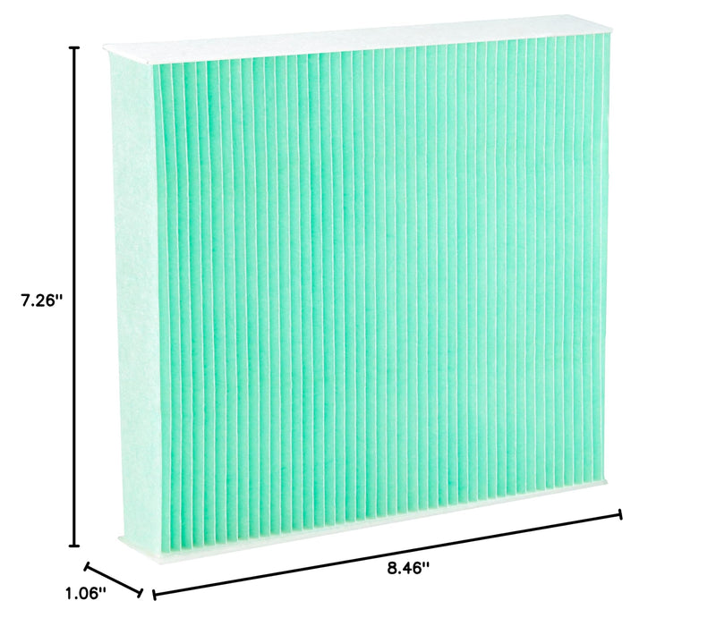 Spearhead HEPA Breathe Easy Cabin Filter, Up to 99.97% Filtration of 0.3 Micron Particles w/No Airflow Reduction (BE-157H) BE-157H 1-Pack