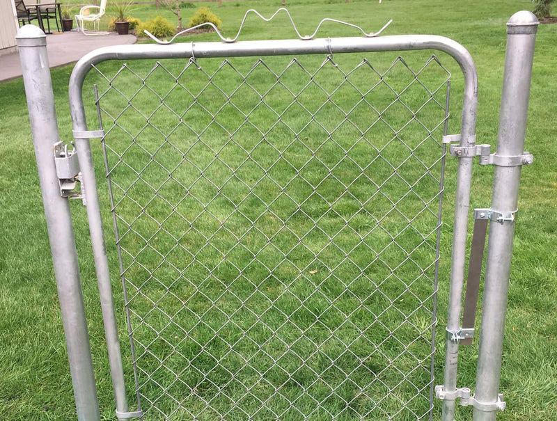 Sta-Klos Gate Closer – Premium Self-Closing Stainless Spring with Adjustable Tension – Reliable Automatic Closer for Pool, Dog & Outdoor Gates – Made in USA (No Power Required) Silver