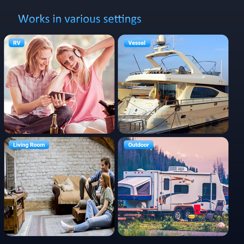 TV Antenna Indoor 2026, Digital Antenna for Smart TV for Local Channels | 3000+ Miles Long-Range Reception with Magnetic Base with Amplifier Signal Booster,Support 4K 1080p/ Older TVs TX-2052