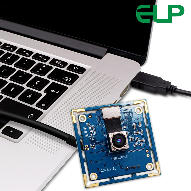 Webcamera_USB 8mp Autofocus USB Camera 4K Lightburn Camera for Laser Engraver Mini PC Camera for Computer Laptop AF USB Security Camera IMX179 Webcam Board for Raspberry Pi Jetson Nano