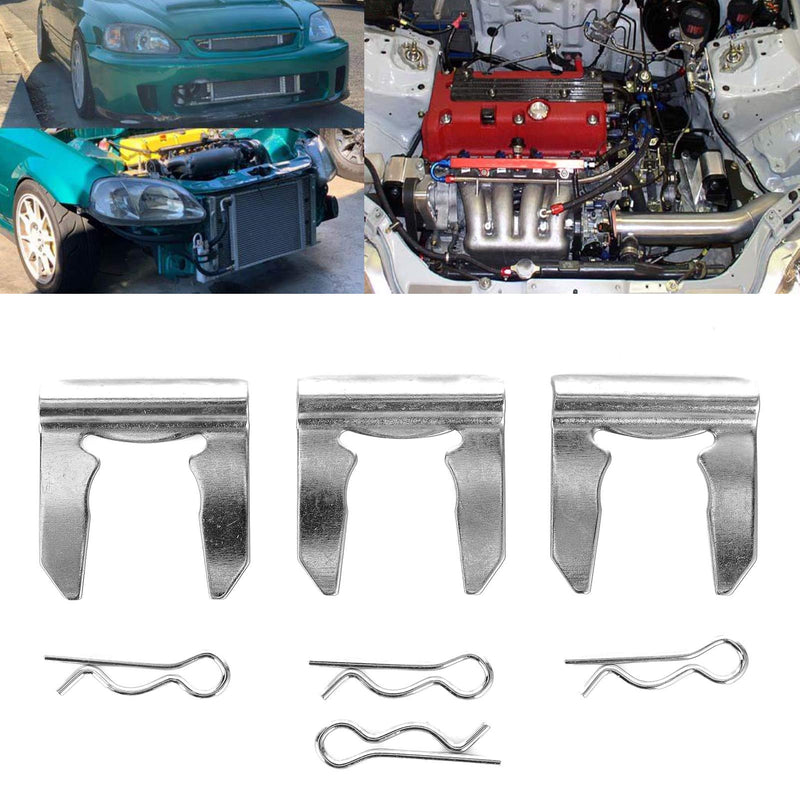 Shifter Cable Clip,Shifter Unit Cable Clip Pin Mounting Iron Hardware KTDCABHRD Fit for EG K Swap