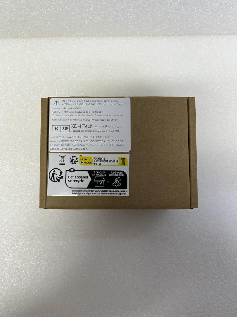 Waveshare ESP32-P4 Smart 86 Box with Expandable Ethernet, RS485, and Relay Support, Featuring Dual-Core and Single-Core RISC-V Architecture, Onboard 4-Inch 720×720 Pixel 5-Point Touch LCD