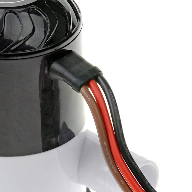 T-H Marine Automatic Bilge Pump - 800 GPH - Submersible with Built-In Float Switch - Fits 3/4 in Hose - 13.6V DC - 8 Second Shut-Off Delay - Corrosion-Resistant Marine Pump