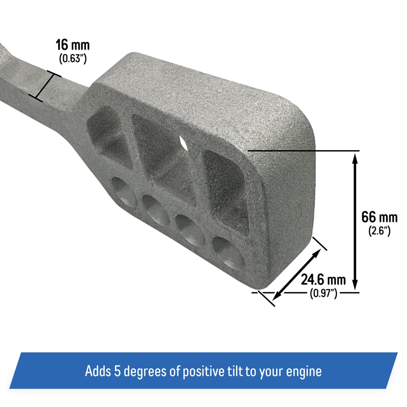 5 Degree Positive Tuck Transom Wedge for All Brands - Port + Starboard (1 Set)