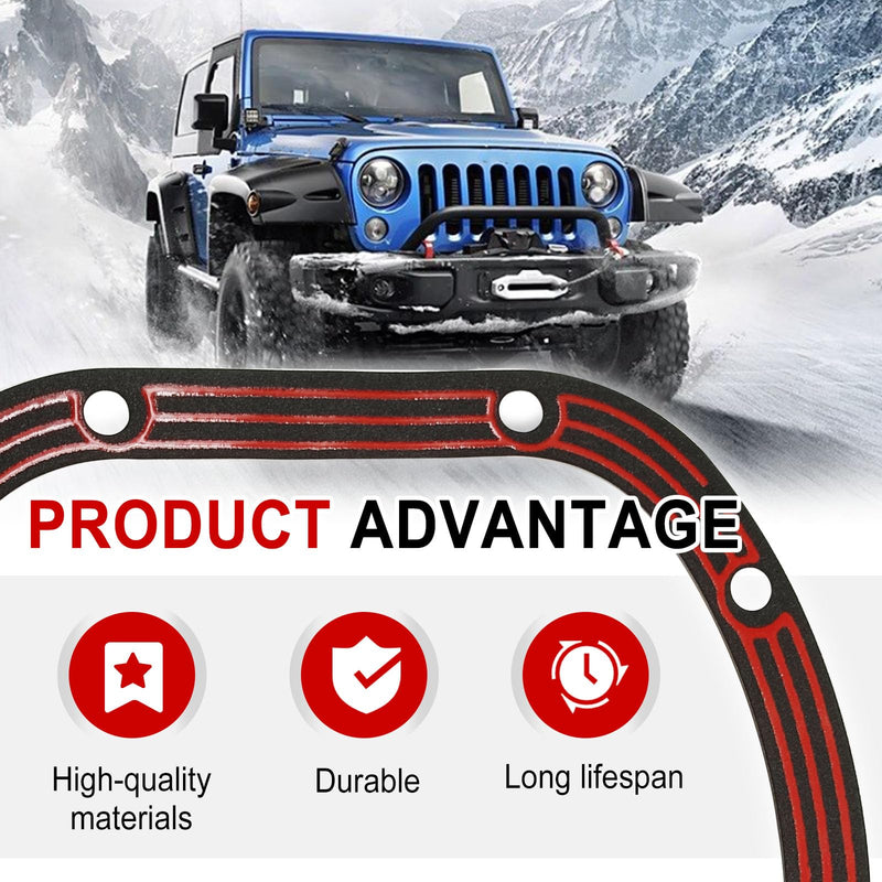 D030 Differential Cover Gasket Compatible with Ford JP Front Axle Dana 30 Fit for Dana 25/27/30