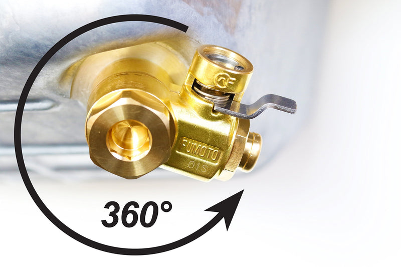 F108SX: New Generation Fumoto® Valve with 16mm-1.5 Thread Size