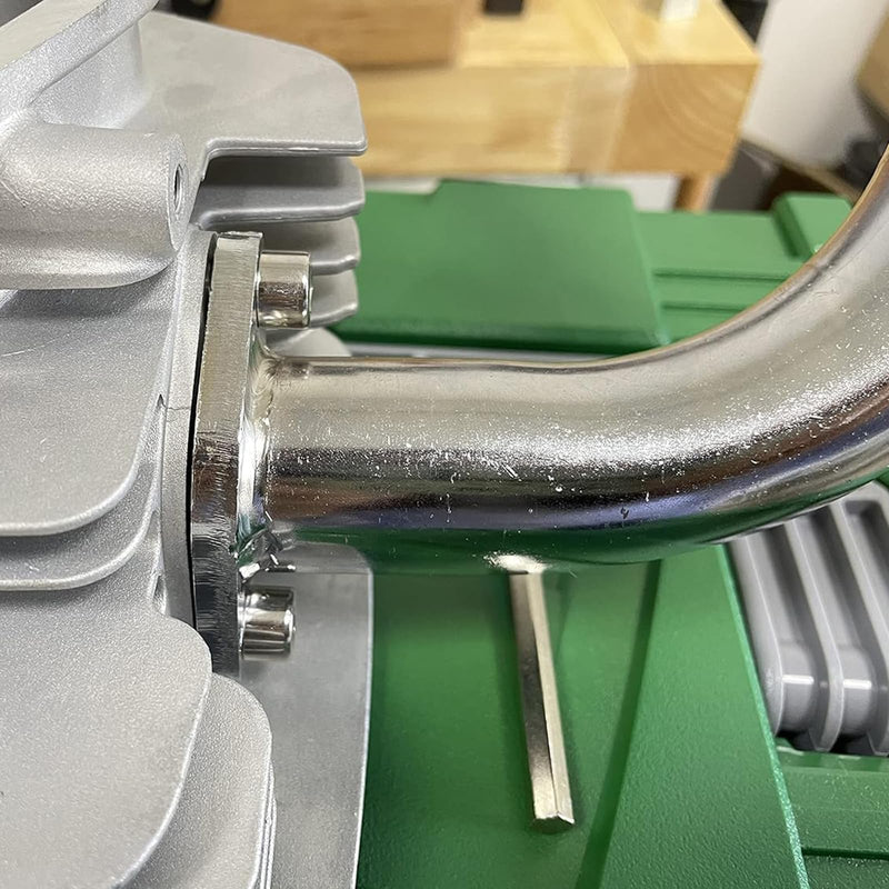 New Header Exhaust Pipe For Predator 420cc Go Kart & mini bikes,Fit:GX270,GX390 Silver