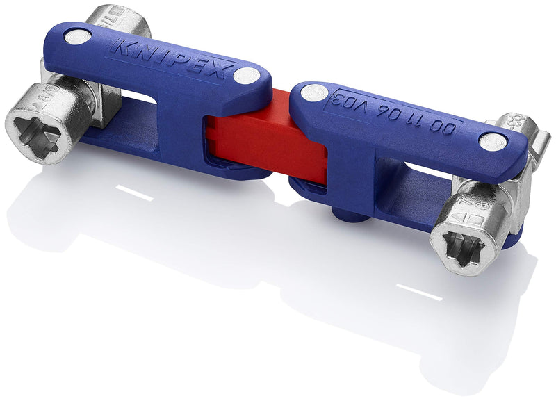 KNIPEX Tools - Control Cabinet Key Double-Joint (001106V03)