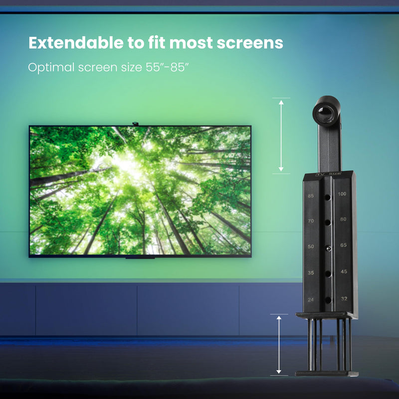 Feit Electric Smart TV Backlight with Color Sensor and 11.5ft LED Tape Light Supports 55"-85" TVs, RGB Backlight, No Hub Required - TAPETV85/RGB/AG TV Strip TV Strip 55in - 85in TVs