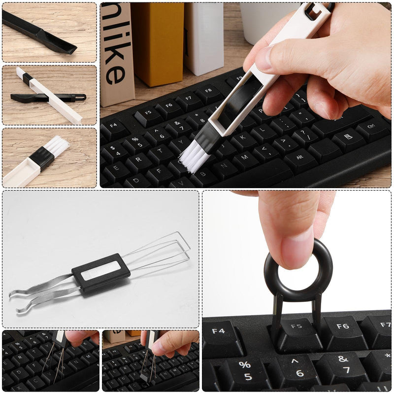 Frienda 12 Pack Keyboard Lube Switch Puller Kits Key Cap Remover Tools Mechanical Switch Opener for Mechanical Keyboard Removing Fixing Cleaning