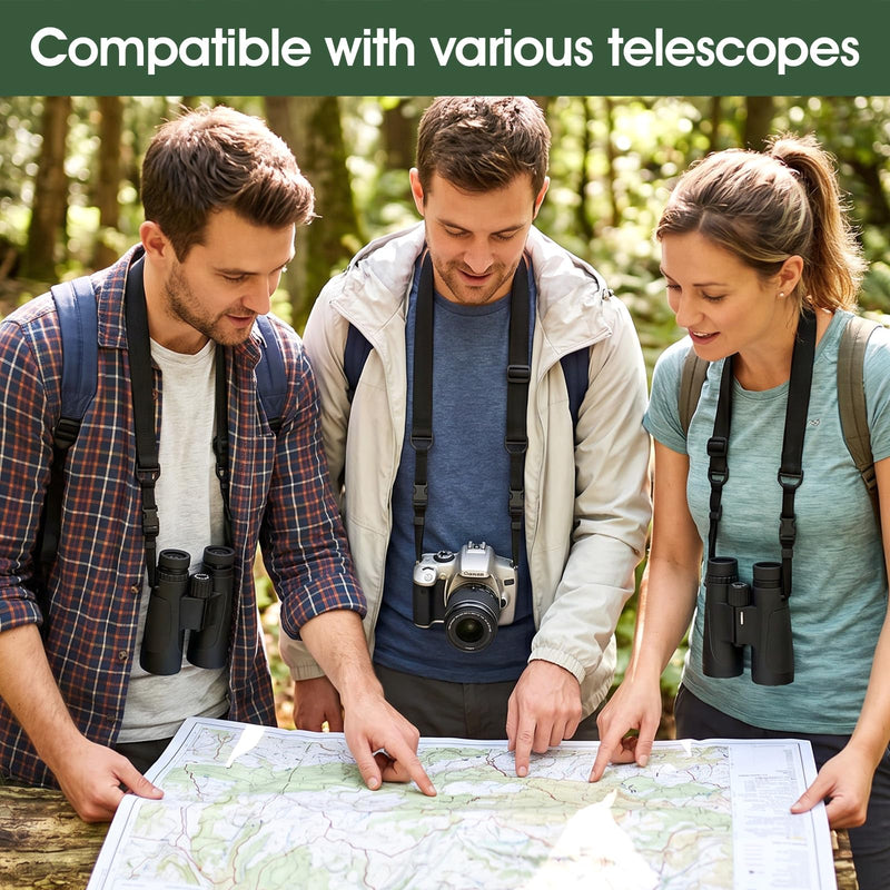 12-Pack Adjustable Shoulder Strap, Binocular Strap, Comfortable Straps for Tablet Case, Versatile Backpack for Travel, Secure Luggage for Suitcase, Durable Camera Straps