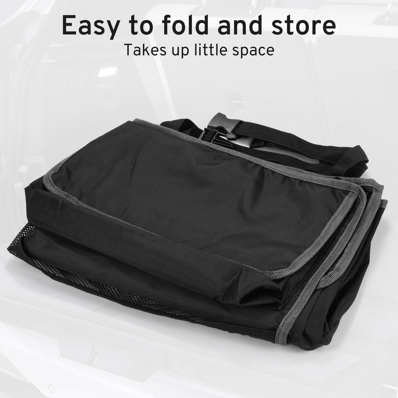 XHRING Car Trunk Organizer Storage Backseat Hanging Bag for Mazda CX5/CX-5 CX30/CX-30 CX50/CX-50 CX9/CX-9 CX3 CX7/CX-7 GS GT I Sport Touring Carbon Edition SUV Camping Accessories 2000-2024 2025
