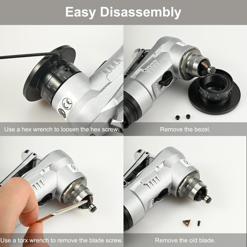 Mini Pneumatic chamfering machine Portable metal trimming machine 45 degree arc burr trimming machine