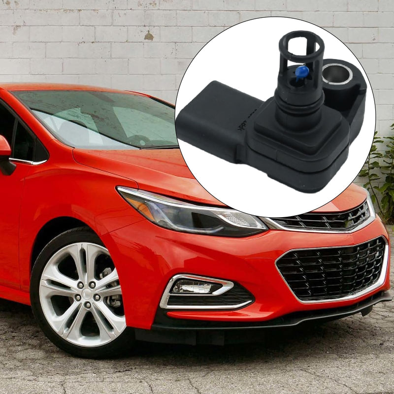 12681993 Intake Air Pressure and Temperature Sensor, Replacement for Chevy Equinox 2018-2020, Replacement for GMC Sierra 2500HD 2017-2022