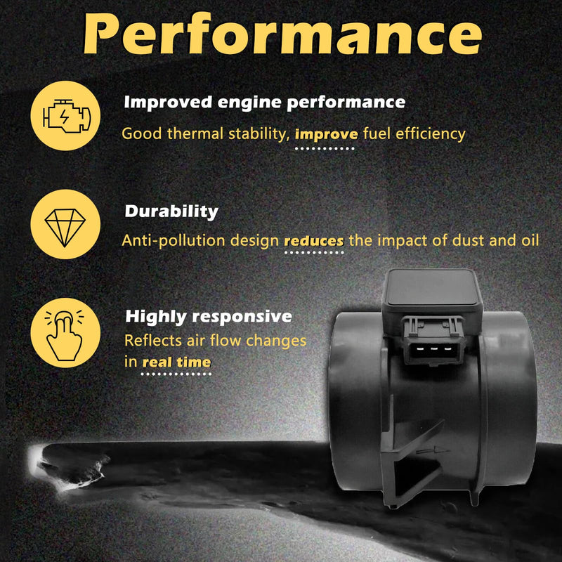 Mass Air Flow Sensors Meter MAF Fit for BMW E39 E46 2000 323Ci 328Ci 99-00 323i 328i 528i 01-03 325Ci 325i 525i 01-05 325Xi 1999 328is 99-02 Z3 99-00 Sonata 02-05 Freelander 04-06 Verona 2000 S40 V40