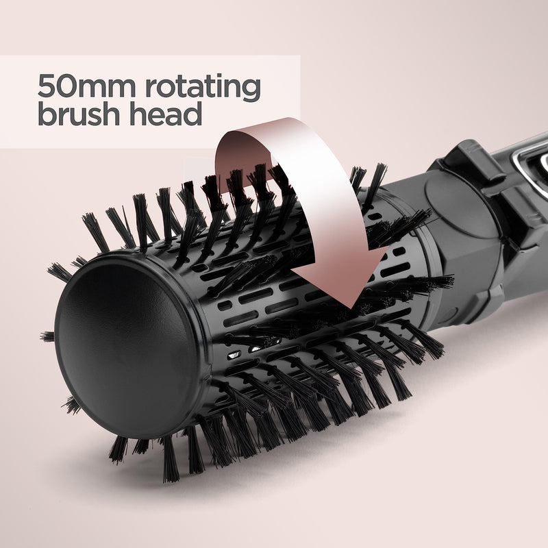 BaBylissBaByliss Salon Pro 2200 Hair Dryer & Big Hair Rotating Hot Air Blow Dry Brush, Dry and Style in one Step, 50mmBaByliss