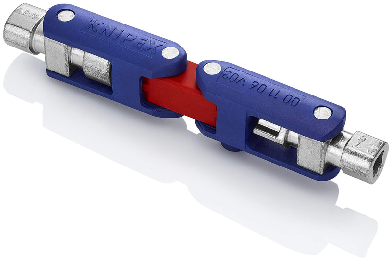 KNIPEX Tools - Control Cabinet Key Double-Joint (001106V03)