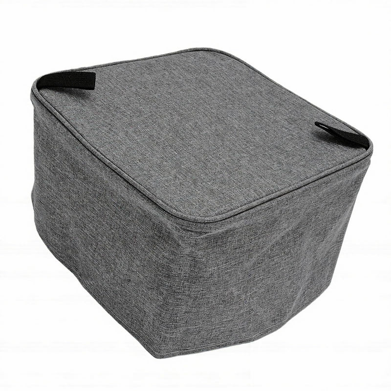 POCREATION Projector Dust Cover Case for H3S Protector Foldable Water Polyester Storage Cover with Snug Fit Lightweight Gray
