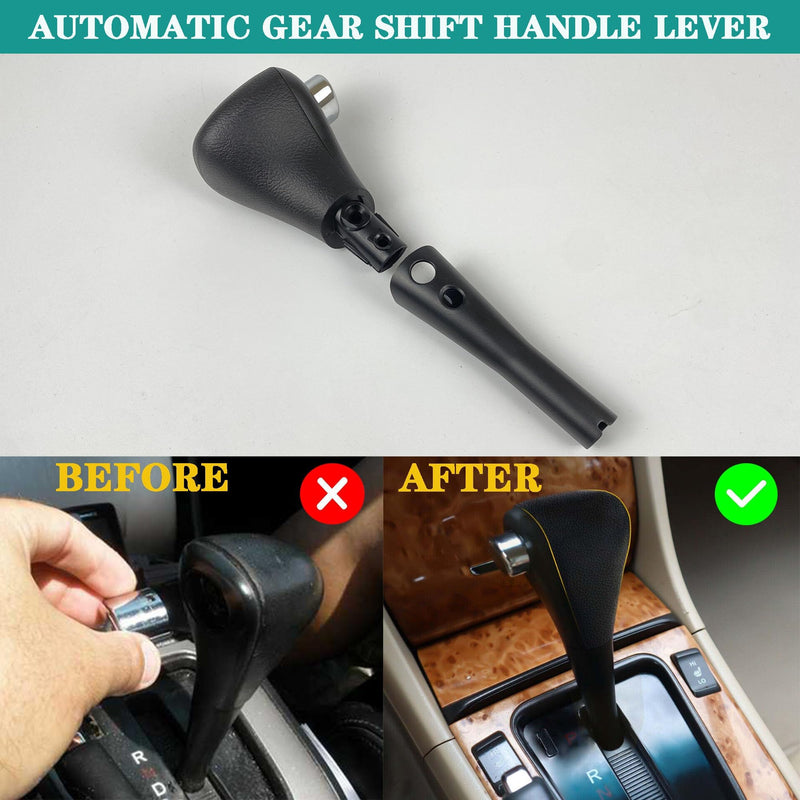 Car Shifter Knob Handle Compatible with 2003 2004 2005 2006 Honda Accord Automatic Gear Shift Handle Lever Replaces 54130-SDA-A84ZB 54130-SDA-A51