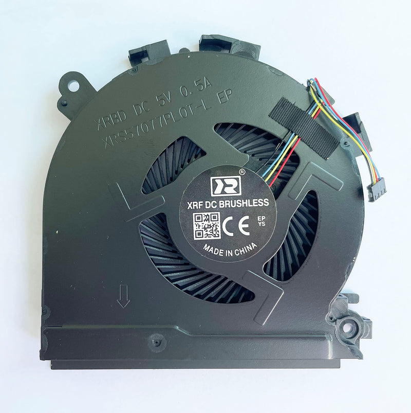 CPU+GPU Cooling Fan Replacement for HP Spectre X360 15-CH | 15-CH000 15-CH011DX 15-CH011NR 15-CH075NR 15-CH008CA Series NS75C00-17J22 NS75C00-17J21 L17605-001 L17606-001