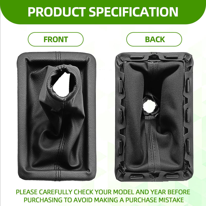 Transmission Shifter Boot Cover, Shifter Boot Cover Compatible with Fd Mustang 2005-2009, Replaces OE #8R3Z-7277-AA, 8R3Z7277AA