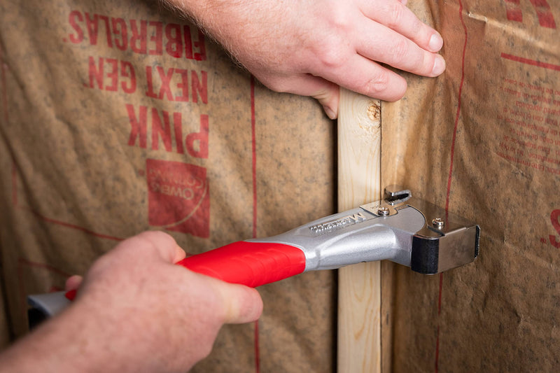 Arrow HT50MG Heavy Duty Magnesium Hammer Tacker Kit for Insulation, Housewrap, Roofing Underlayment and Flooring