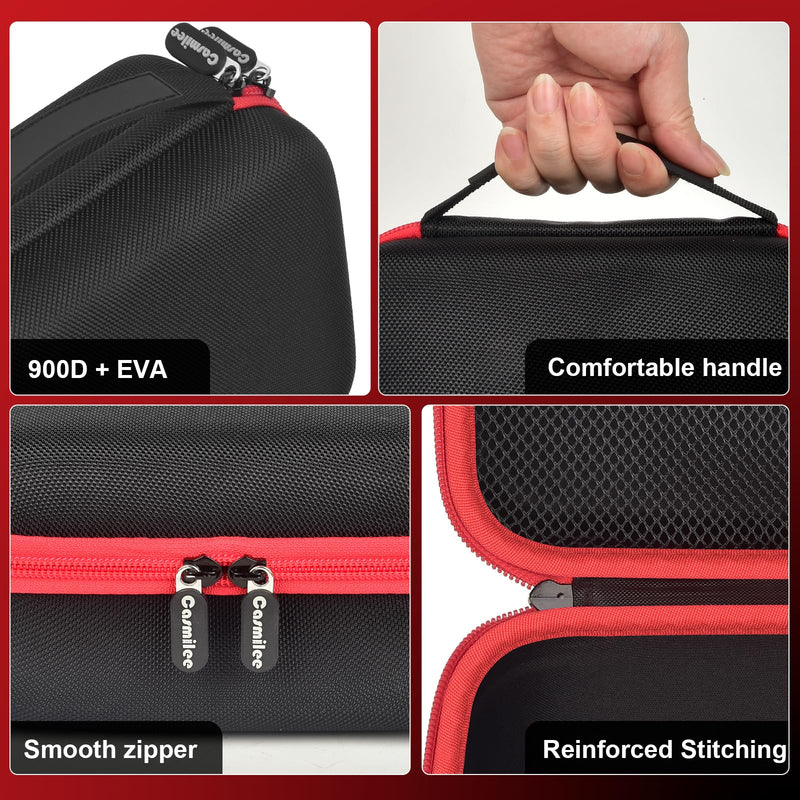 casmilee Case for AutoLine Pro Automotive Smoke Machine EVAP Vacuum Leak Tester, Storage Bag Hold Air Compressor Motor, Smoke Fluid, Cone and Gas Cap EVAP Adapter (Box Only)