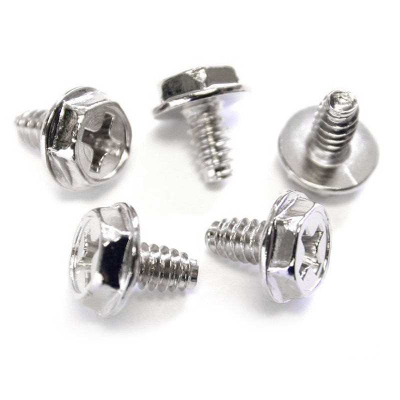 StarTech.com Replacement PC Mounting Screws #6-32 x 1/4in Long Standoff - Screw kit - Silver - 0.2 in (Pack of 100) - SCREW6_32 50 Screws (Pack of 2)