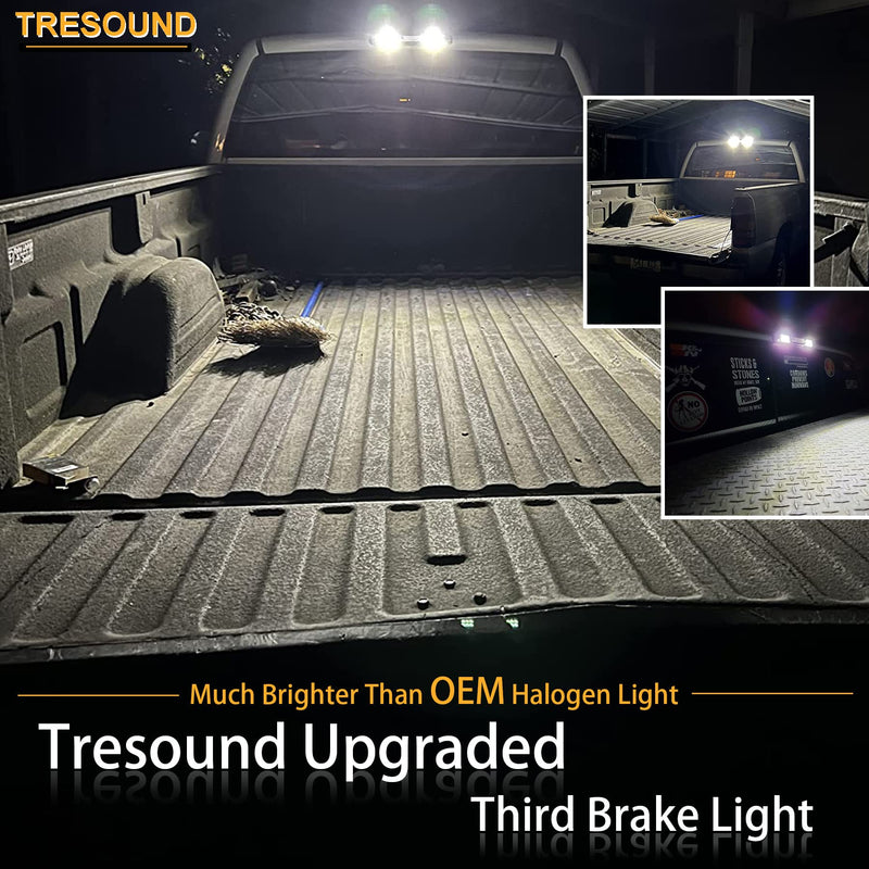Tresound LED Third 3rd Brake Light for 1999-2007 Chevy Silverado GMC Sierra 1500 2500 3500 HD Classic, Rear Cargo Lamp High Mount Stop light