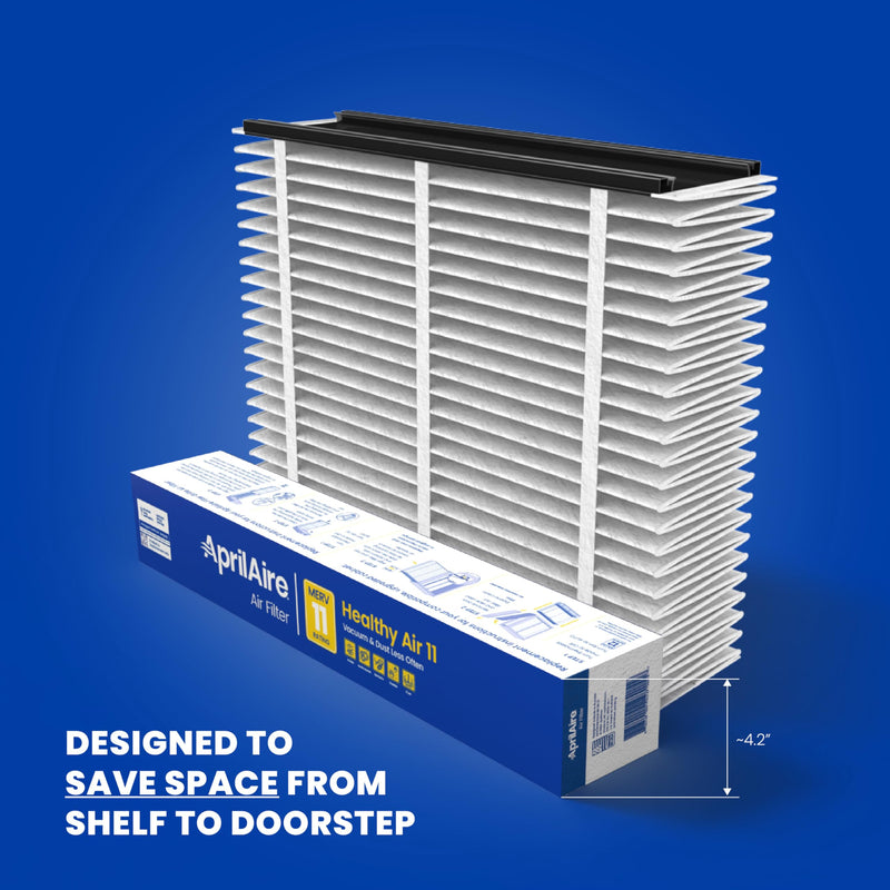 AprilAire 610 Replacement Filter for AprilAire Whole House Air Purifier 1625FG - MERV 11, Clean Air & Dust, 16x25x4 Air Filter (Pack of 1) Healthy Air 11