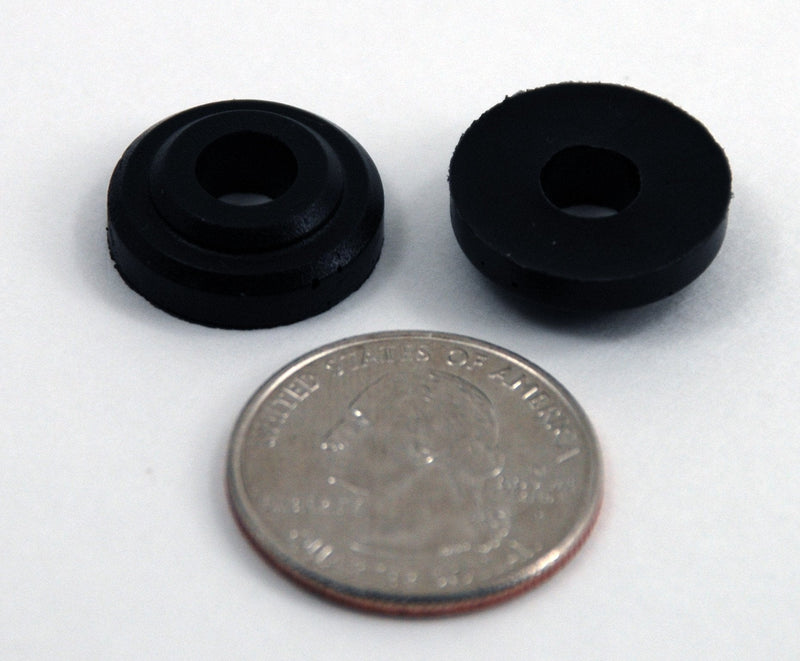 Isolate It!: Sorbothane Vibration Isolation Bushing 50 Duro (.28" ID - .72" OD - .22" Thick) - 12 Pack
