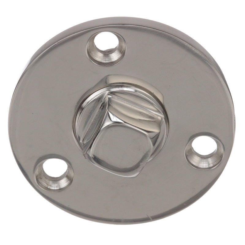 Seachoice Garboard Drain Plug, Stainless Steel, Fits 1/2 In. Pipe, Includes Flange and Plug