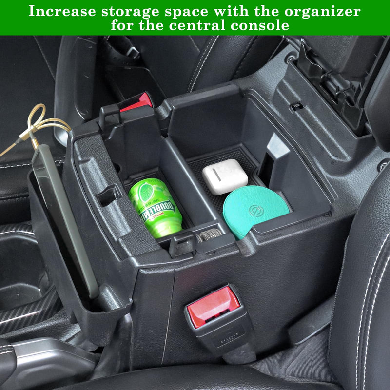 4PCS Center Console Organizer for 2018-2022 2023 Jeep Wrangler JL JLU and Gladiator JT Accessories Gear Shift Side Tray Organizer,Hanging Armrest Storage Box (Not for JK/JKU) 2018-2023(4PCS)