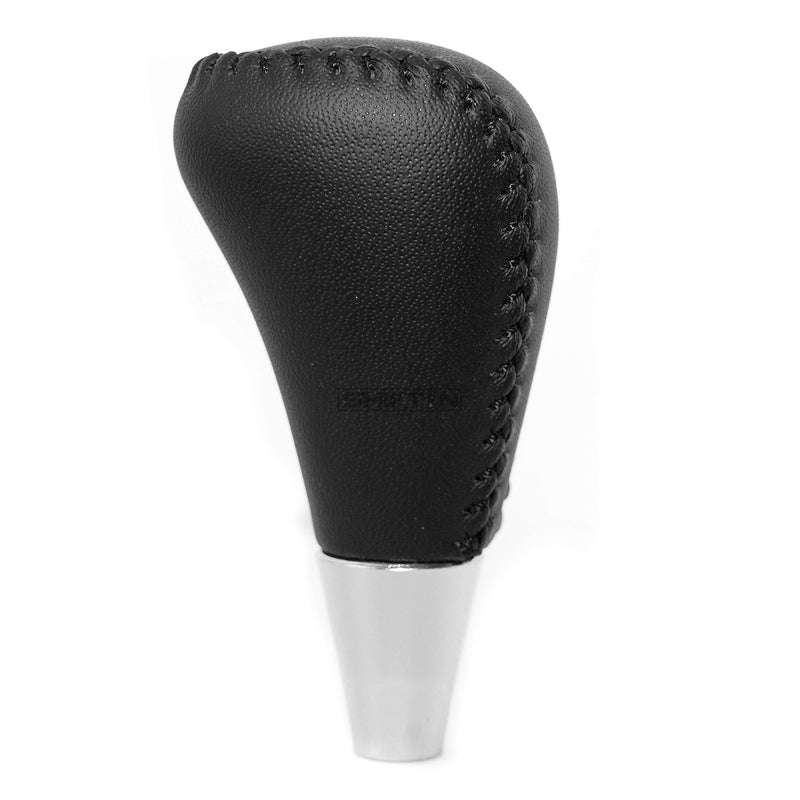 Leather Wood Gear Shift Knob for Toyota Avalon Yaris 4Runner Land Cruiser Sienna Camry Solara Tacoma and Lexus ES300 ES330 GS300 GS400 GS430 SC300 SC400 (Black Leather) Black Leather