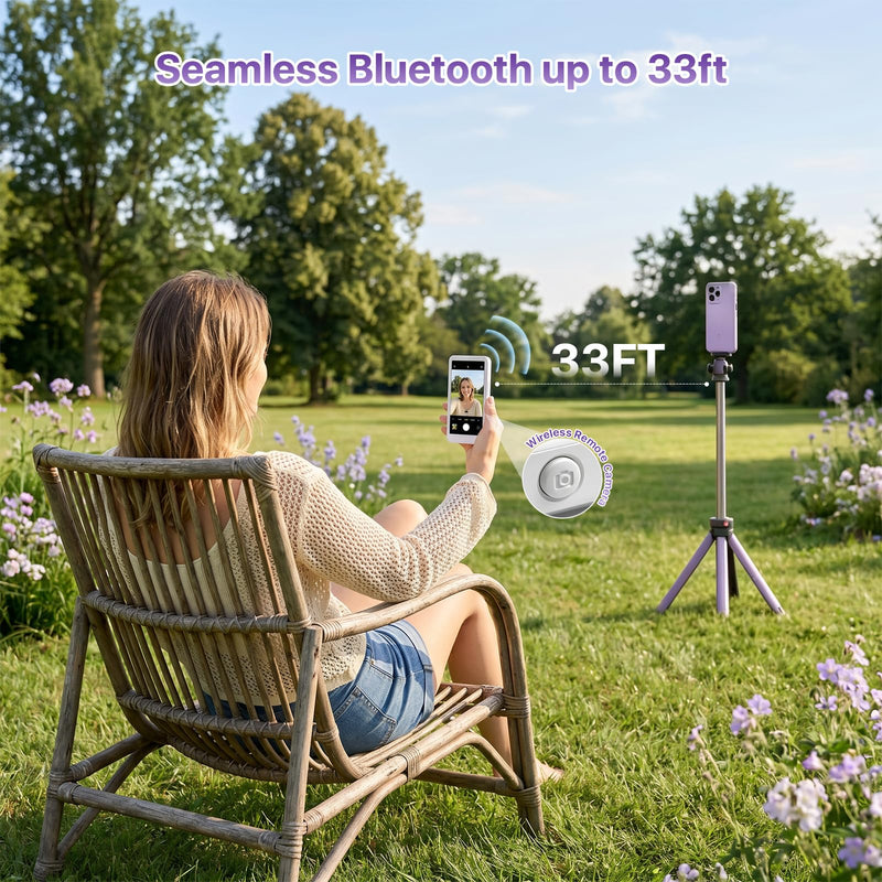 Touch Selfie Monitor Screen for iPhone 17, Magnetic Back Camera Monitor | 4K 60fps Recording, 180° Rotation, Built-in Speaker, Remote Control, 4.02" Vlog Screen for iPhone 17/16/15/14/13/12 & Android