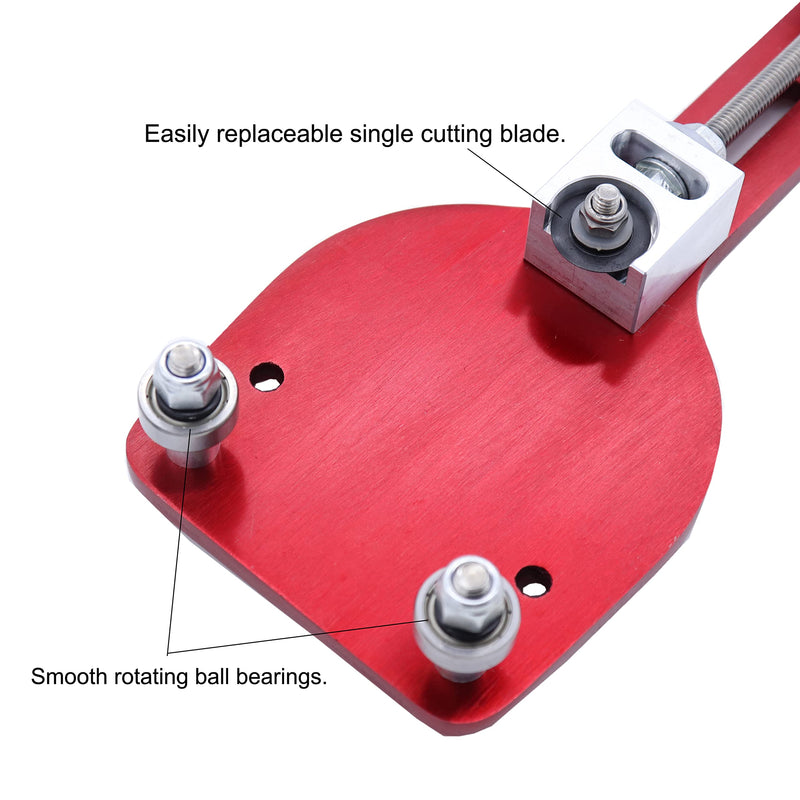 77750 Oil Filter Cutter Billet Aluminum Universal Oil Filter Cutter Tool 2-3/8" - 5" Cutting Range