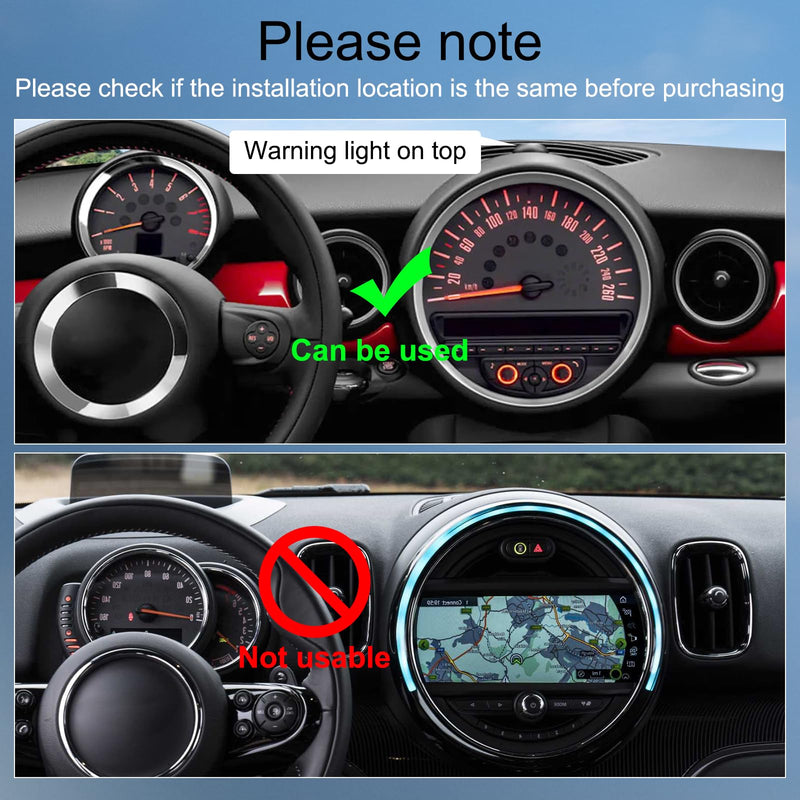 KAKSEY Car Phone Holder Compatible with BMW MINI Cooper 2007-2013 Auto Accessories Screen Fixed Clip, Mobile Cellphone Mount Navigation Screen Bracket Hands-Free