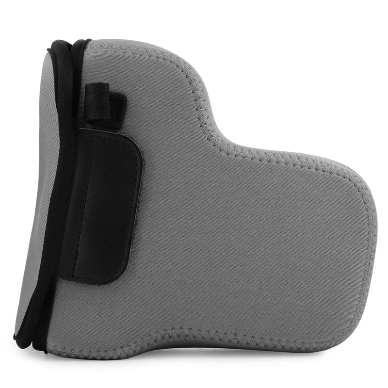 MegaGear MG1918 Ultra Light Neoprene Camera Case Compatible With Fujifilm X-T4, X-T5 (Xf16-80MM) - Gray, PU Leather One Size