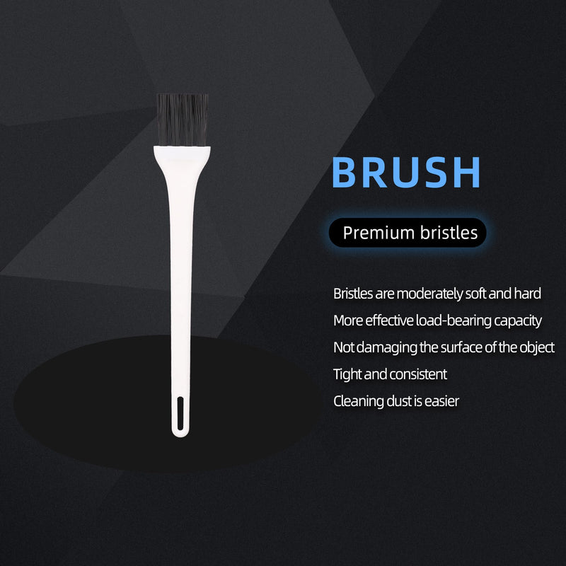 Fiber Optic Cleaning Kit Equipped with dust-Free Paper Cleaning Cotton swabs and Brushes Cleaning Box 1.25MM/2.5MM Cleaning Pens for SC/LC/FC Connections 1PCS Cleaning Small Set No.4