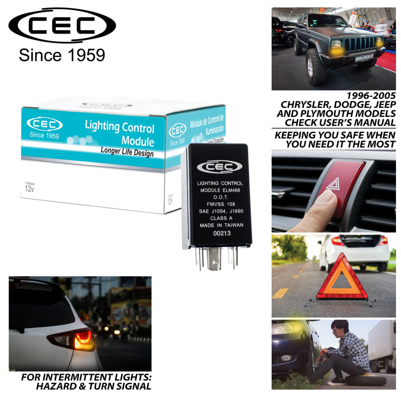 CEC Industries ELM468, 12.8V, 162W, 9-Terminal Lighting Module for Incandescent Bulbs (1-Pack)
