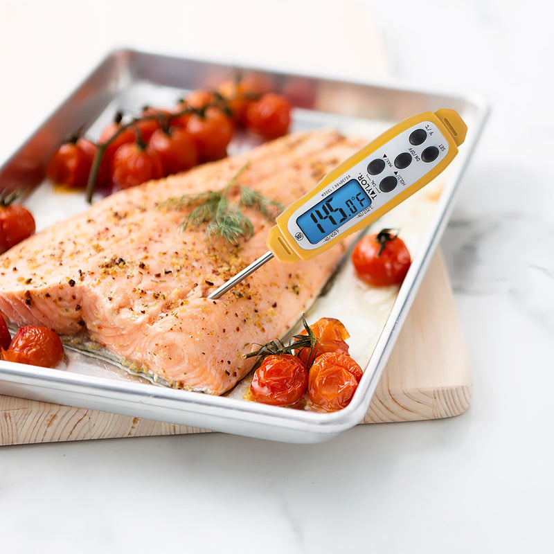 Taylor 9848EFDA 200-400F Waterproof Instant Read Thermometer Multicolor