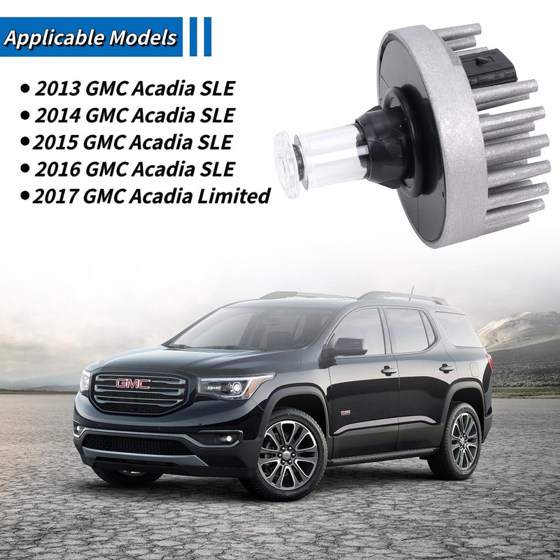 13582912 Brake and Tail Light Bulb Compatible with 2013-2016 GMC Acadia,2017 GMC Acadia Limited Replace# 19433735 1 PCS