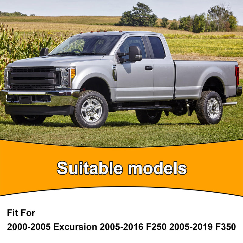 Rear Leaf Spring Bumpers, Rear Bump Stops Fit for Ford 2005-2016 F250, 2005-2019 F350, 2000-2005 Excursion (1Pair)