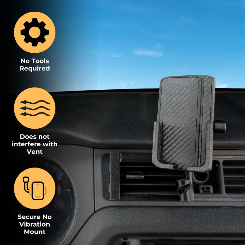 Phone Holder for the Ford Mustang 2009-2014 Models Custom Made
