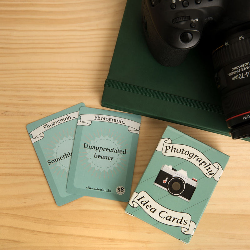 Insprinity Photography Idea Cards Original Deck - Unique Themes & Challenges for Photographers & Camera Lovers, Beginners & Pros, Men & Women - Cool Photography Accessory